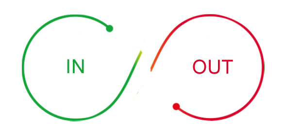 Red prohibition symbol on a black background.